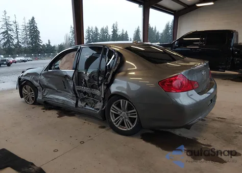 2013 Infiniti G37X из США, поврежденный, VIN JN1CV6AR4DM754826